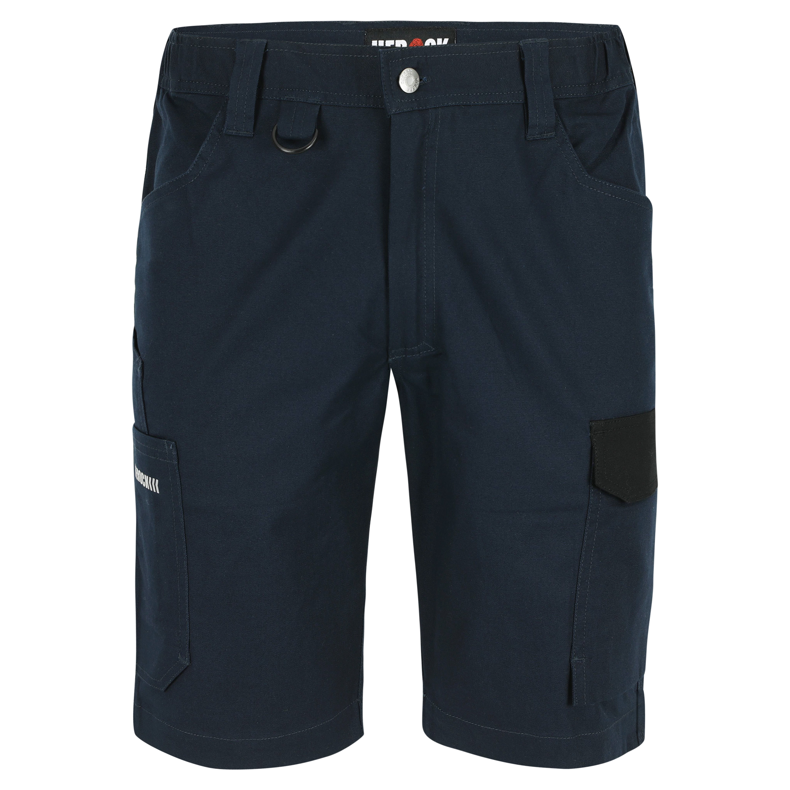 Herock 22MBM2101 Navy Cotton, Elastane Work Shorts, 40 in
