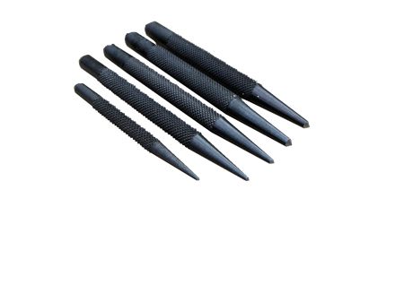RS PRO 5-Piece Punch Set, Centre Punch, 4mm Shank, 101.6mm Overall