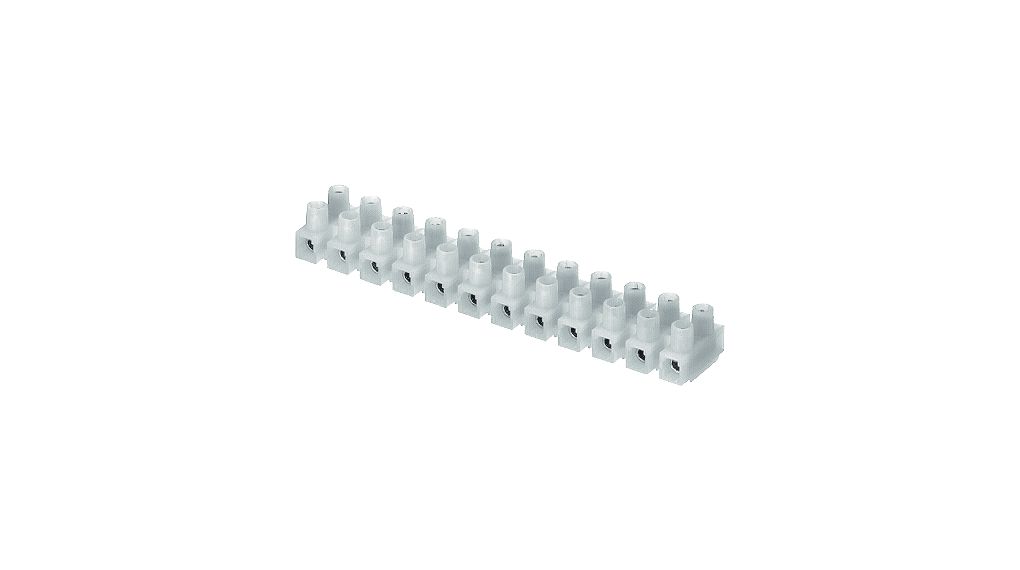 Adels Contact 230 Series Standard Terminal Block, 12-Way, 12AWG Wire, 25A Screw