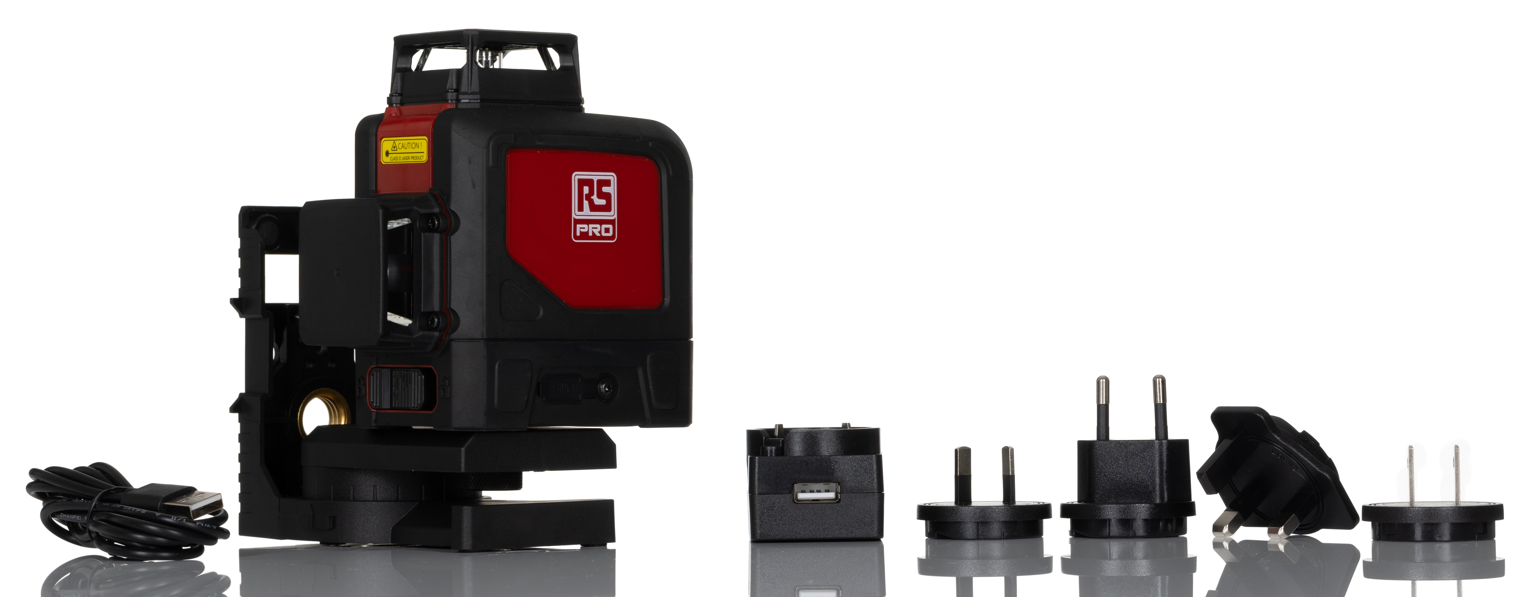 RS PRO 903CG 520 nm Laser Colour Green Laser Level, 7