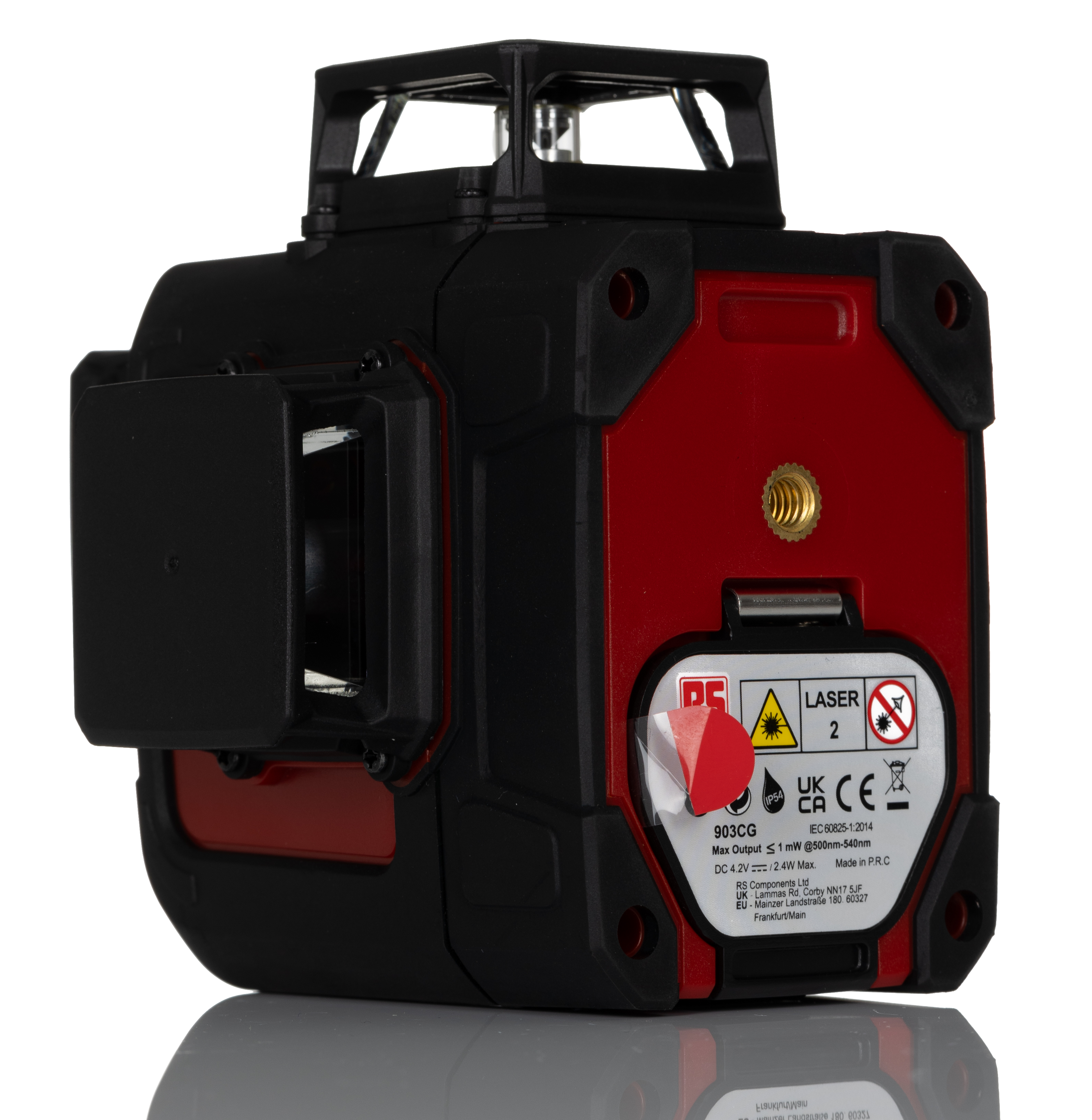 230-7855 RS PRO 903CG 520 nm Laser Colour Green Laser Level, 7