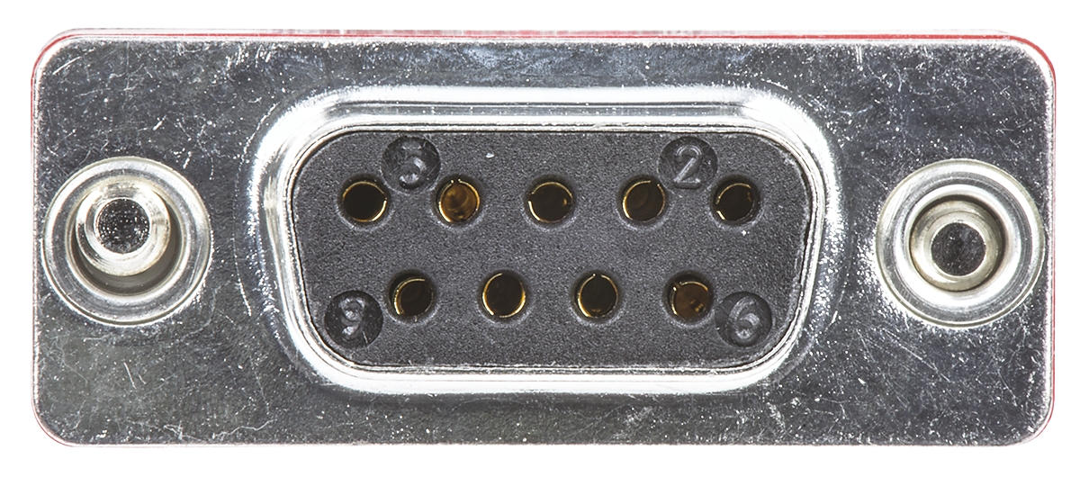 230016003 Wurth Elektronik D-Sub Adapter 9-Way D-Sub to Male Male 9-Way D-Sub Female Female