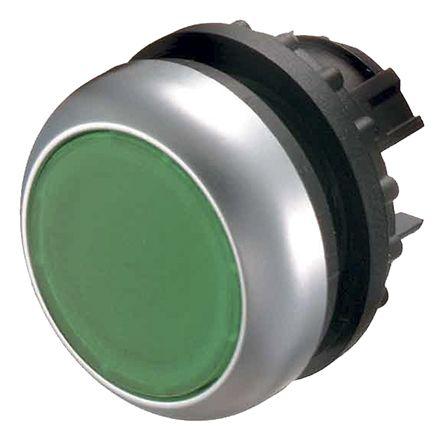 Eaton M22 Series, Green Push Button Head, Momentary, 22.5mm Cutout