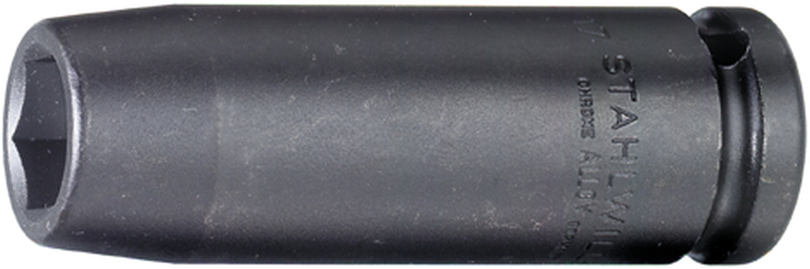 STAHLWILLE 1/2 in Drive 16 mm Square Square, 85mm Overall Length