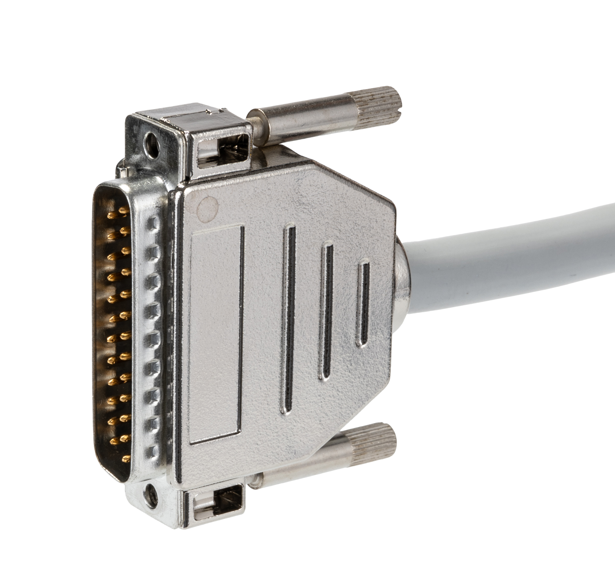 2302120 Phoenix Contact Female D-Sub 25-Pin to Male DB25 Cable, 0.5 m Polyvinyl Chloride, CABLE-D25SUB/B/S/ 50/KONFEK/S Series