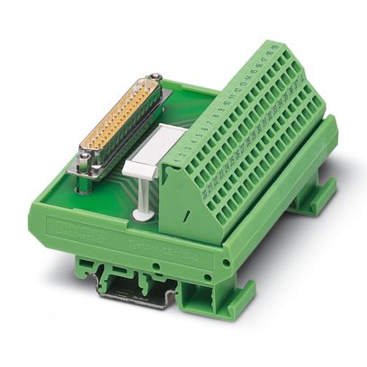 Phoenix Contact FLKM Series 15-Contact Interface Module, D-Sub Connector, DIN Rail, 2.5A