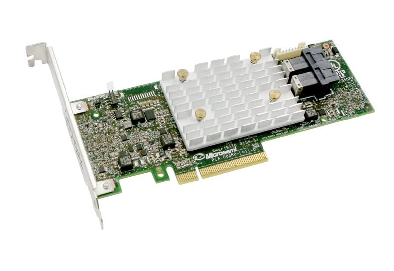 Microchip PCIe RAID Controller Card 64 x 167 mm PCIe Gen 3