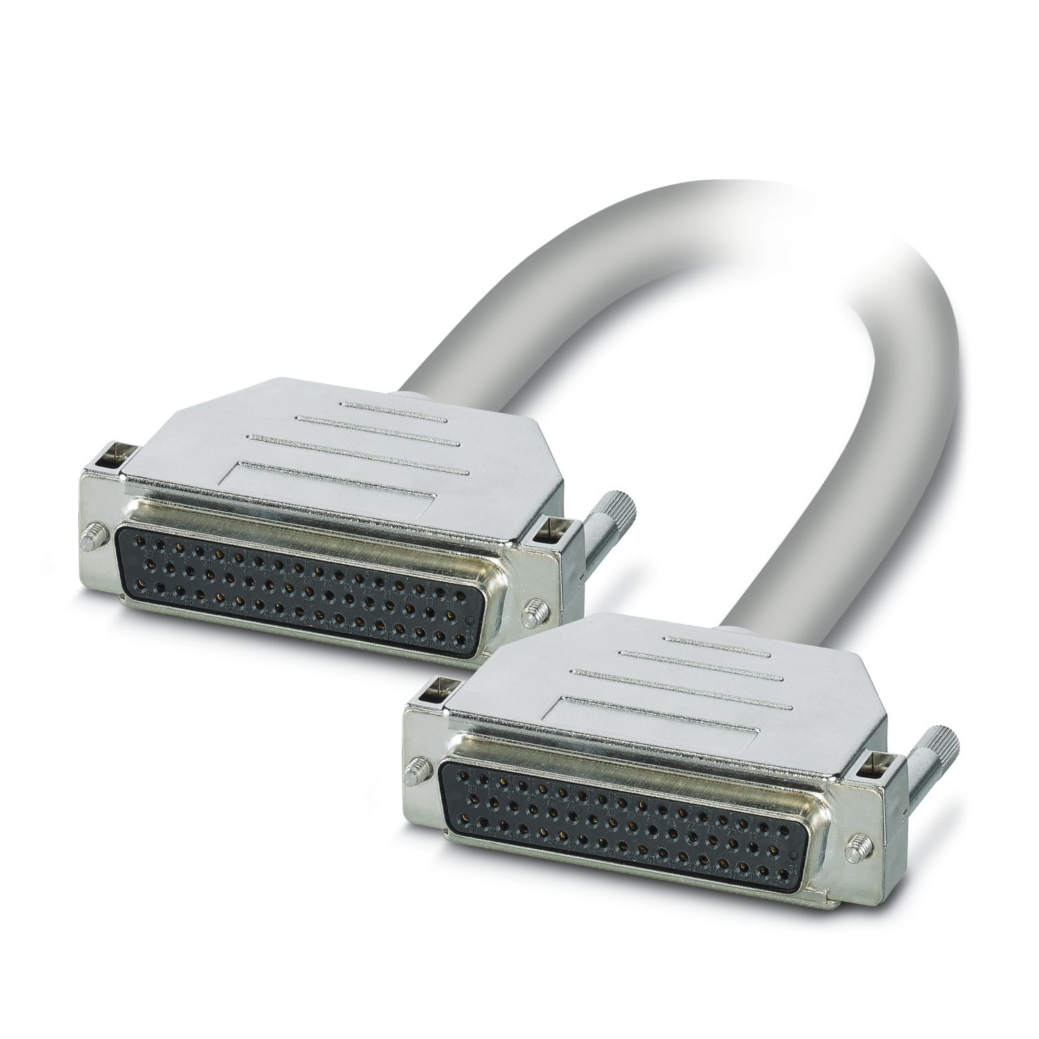 Phoenix Contact Female D-Sub to Female D-Sub Cable, 1 m Polyvinyl Chloride, CABLE-D50SUB Series