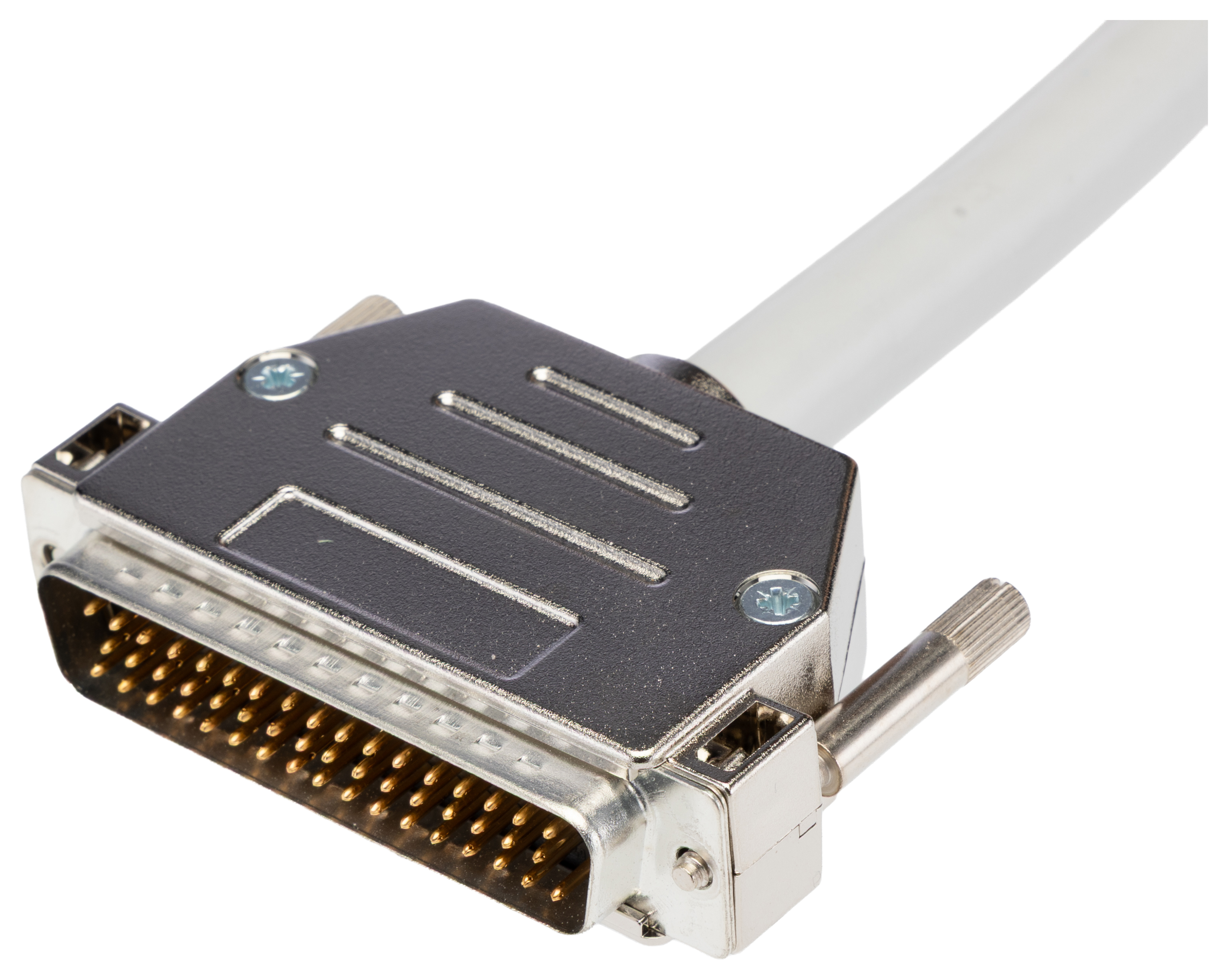 2305693 Phoenix Contact Male D-Sub 50-Pin to Male DB50 Cable, 1 m Polyvinyl Chloride, CABLE-D50SUB/S/S/100/KONFEK/S Series