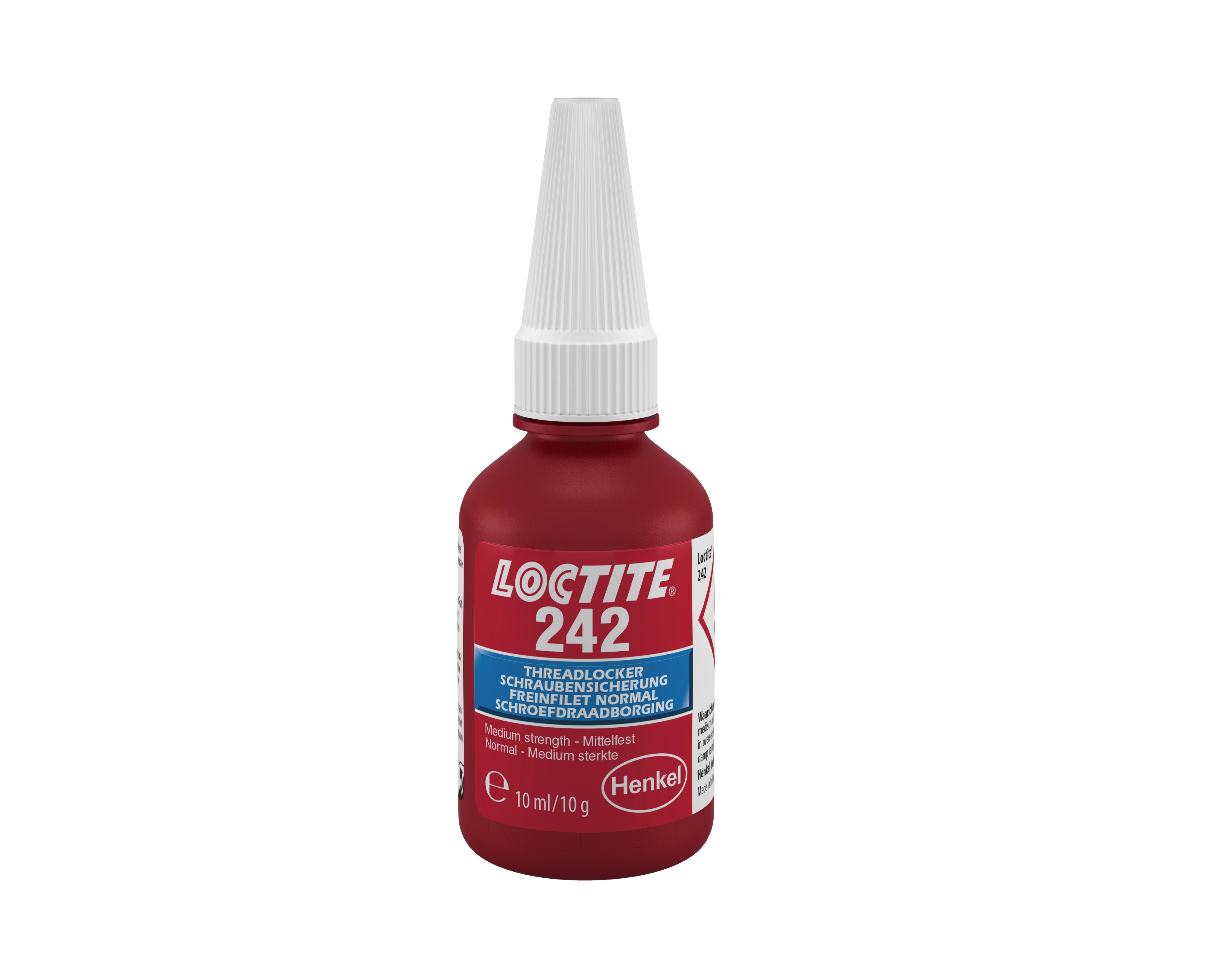 Loctite LOCTITE 242 Blue Threadlocking Adhesive, 10 ml, 5 min Set Time, 12 h Cure Time