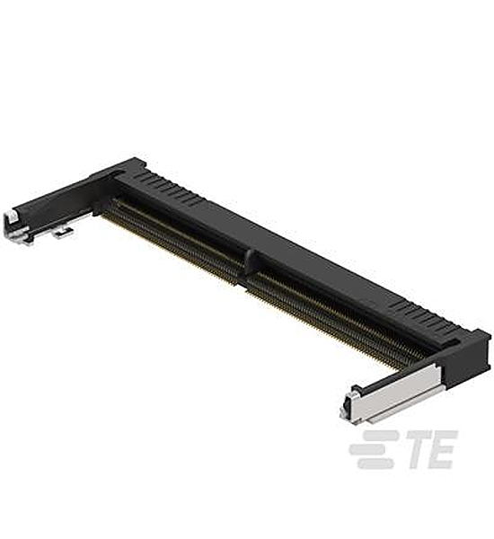 TE Connectivity 0.5 mm Pitch 260 Way, Right Angle Board Mount DDR4 DIMM Socket ,1.2V, 0.5A