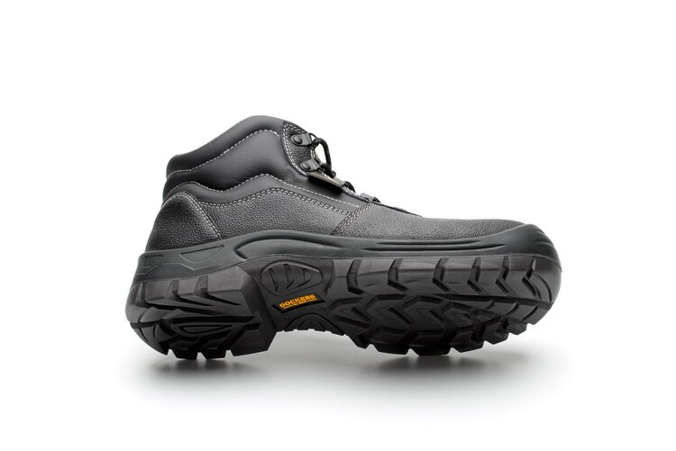 d0053-000-47 Dockers by Gerli BULLET S3 Unisex Black Steel Toe Capped Safety Shoes, UK 12, EU 47