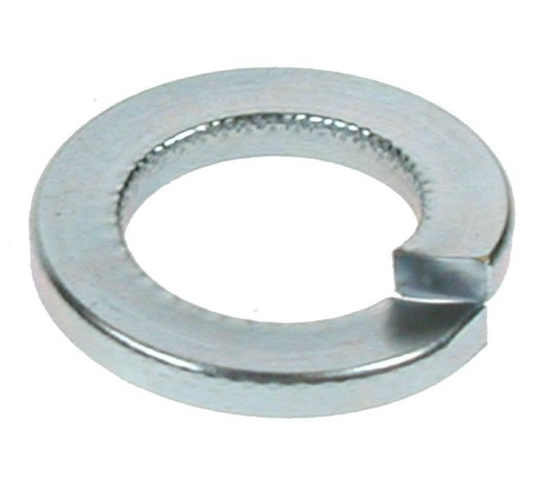 RS PRO Steel Bright Zinc Lock Washers, M4, DIN 127 B