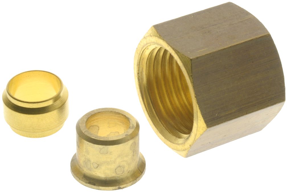 RS PRO Threaded Fitting, Straight Threaded Reducer, Female Metric M14 Female 14 mm Female