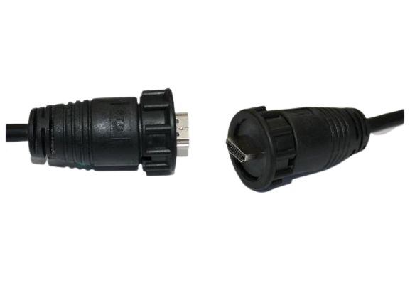RS PRO, 2 m 4K HDMI Cable, - Male HDMI to Male HDMI, High Speed, Black