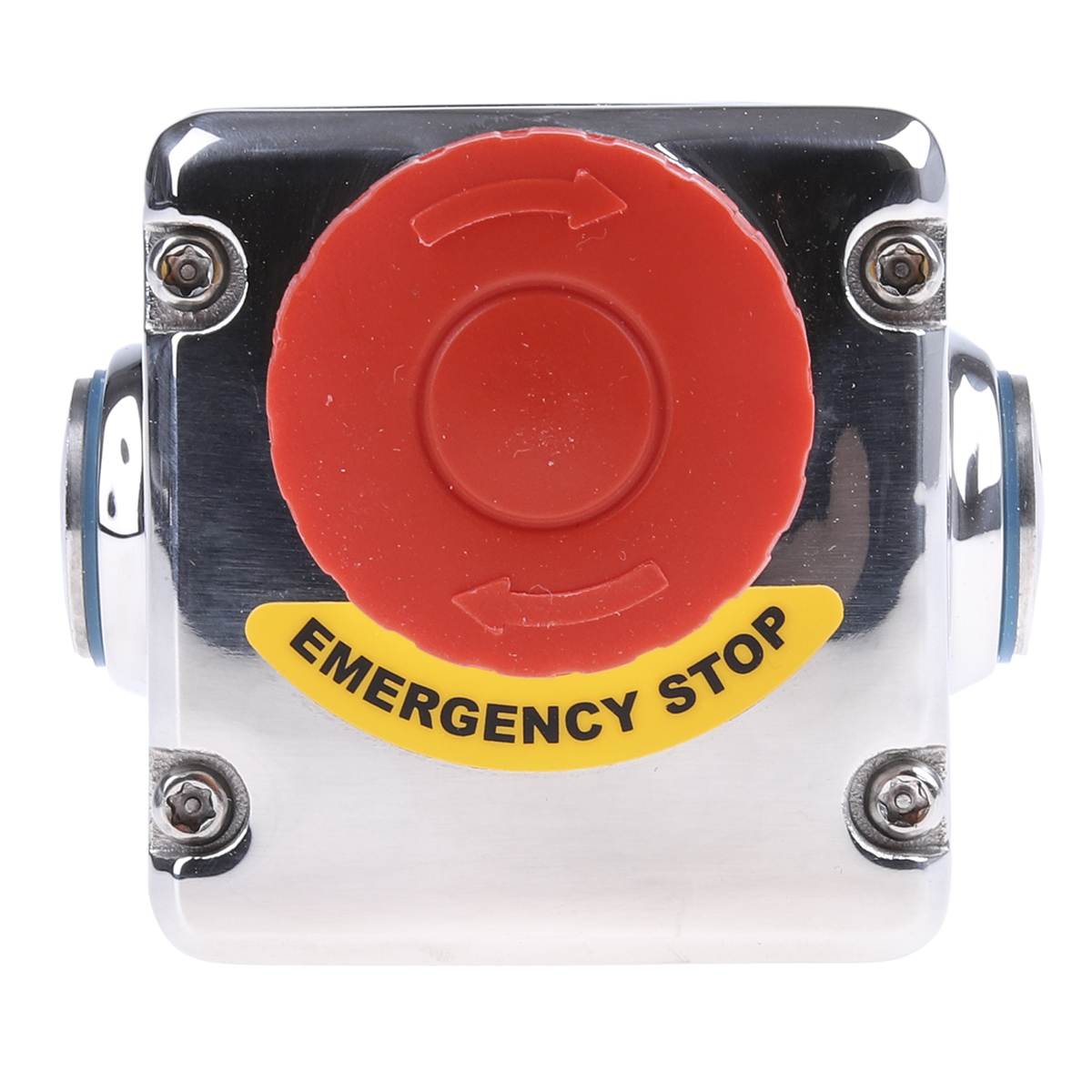 231001 IDEM ES Series Twist Release Emergency Stop Push Button, Surface Mount, 2 NC/1 NO, IP69K