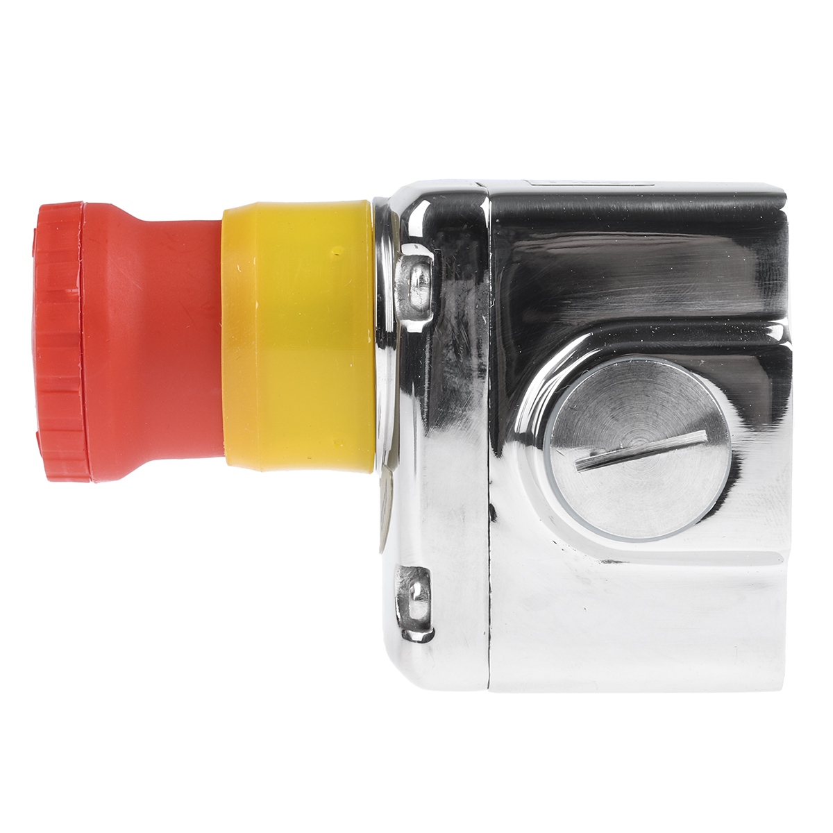 231002 IDEM ES Series Twist Release Emergency Stop Push Button, Surface Mount, 2 NC/1 NO, IP69K