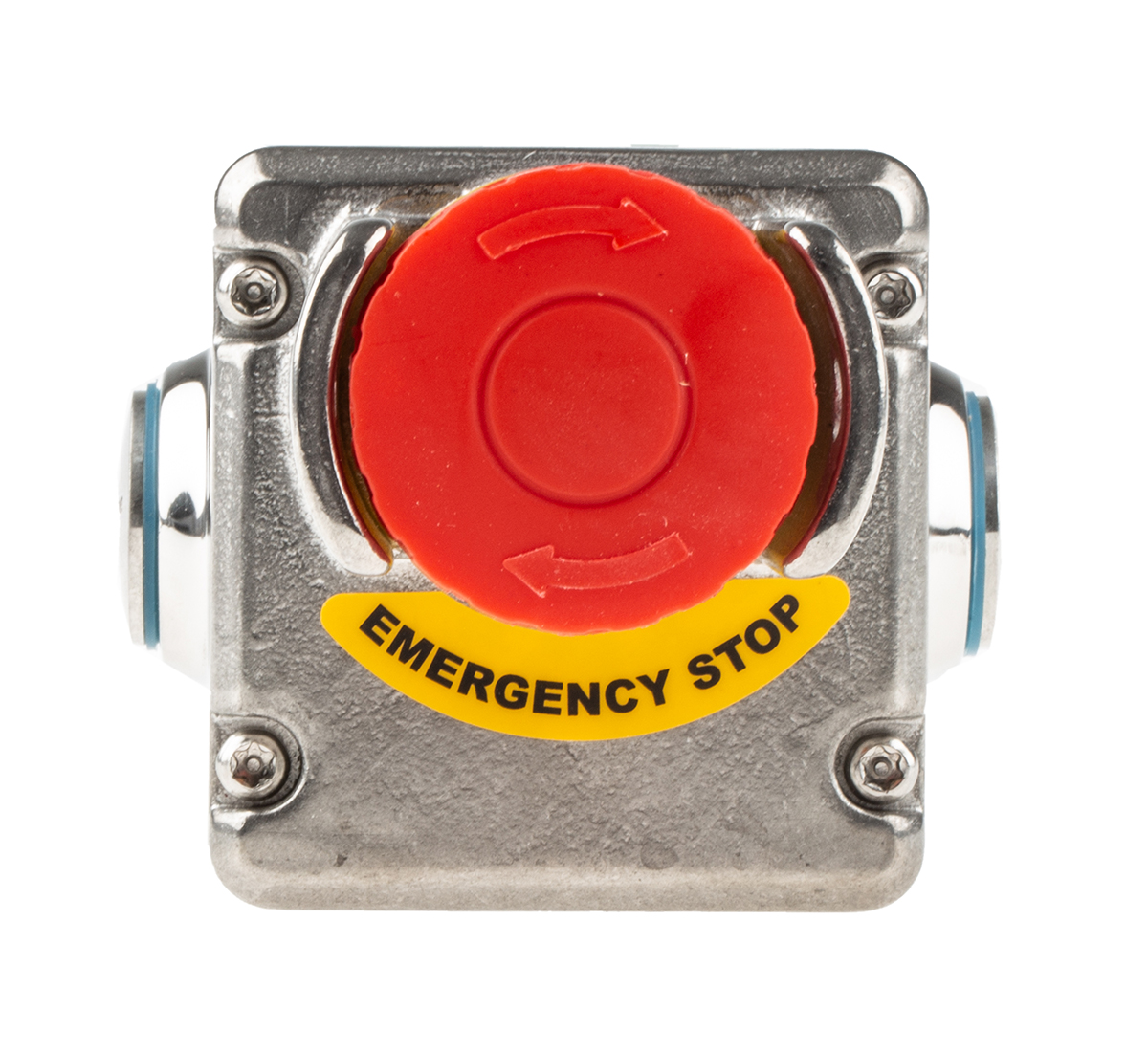 231005 IDEM ES Series Twist Release Emergency Stop Push Button, Surface Mount, 2 NC/1 NO, IP69K
