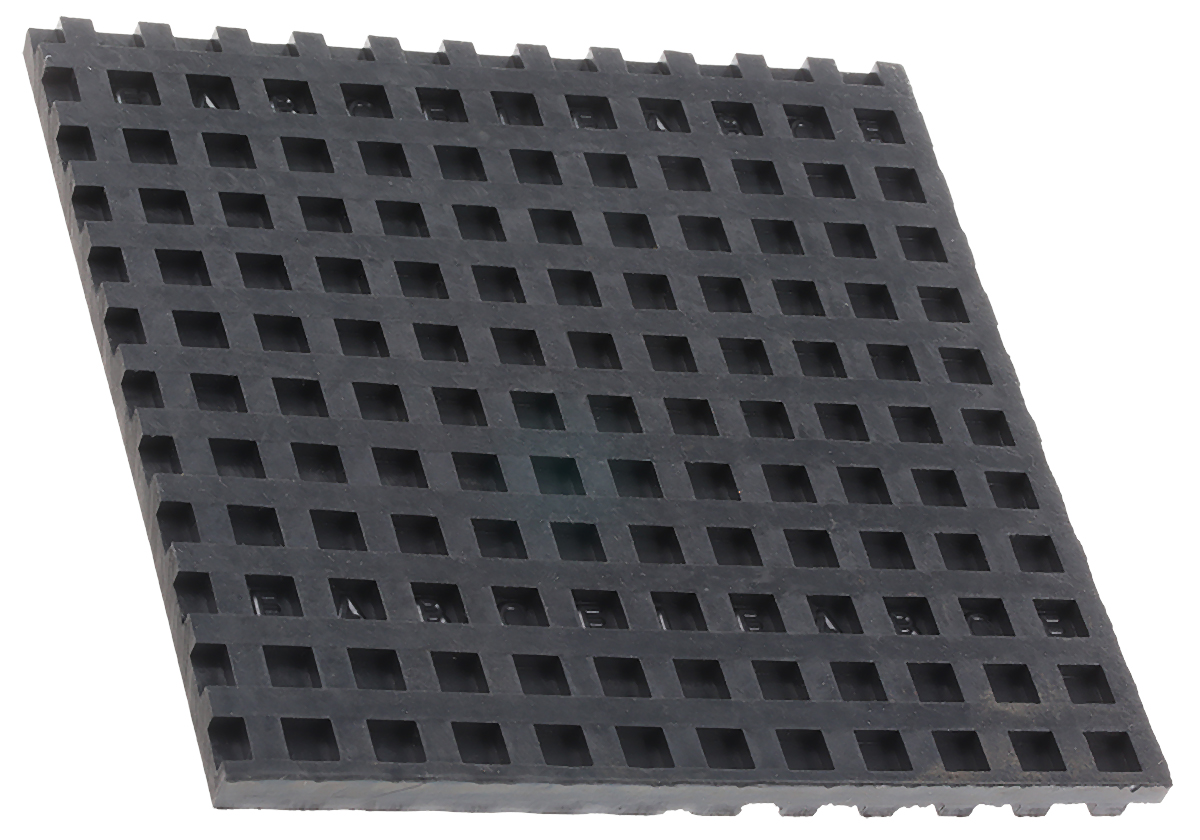 Fabreeka 150mm Anti-Vibration Pad 2311158 Nitrile Rubber (NBR) 200 °F -40 °F 150 mm 8 mm Anti-Vibration Isolation Pad