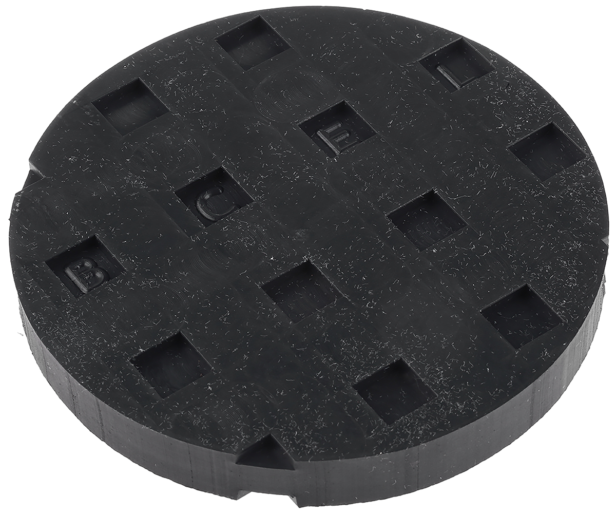 Fabreeka 18in Anti-Vibration Pad 2311163 Rubber 93.33 °C -40 °C 18 in 12 mm Anti-Vibration Isolation Pad