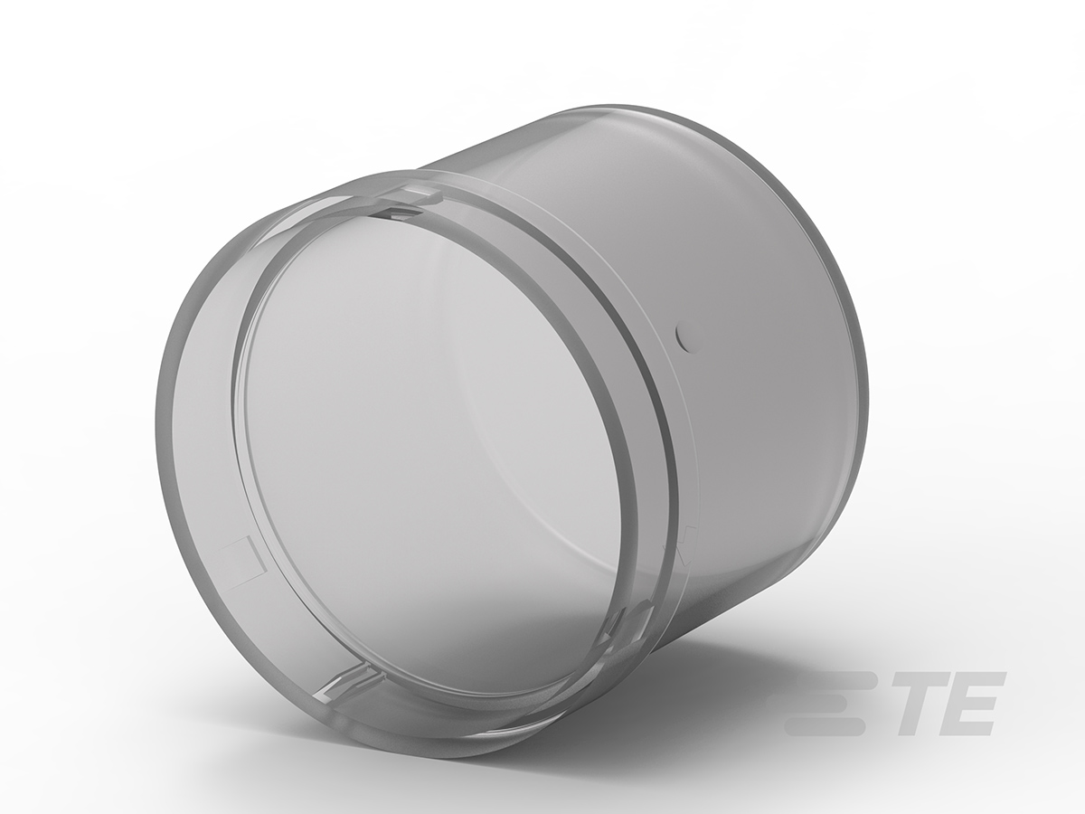 TE Connectivity Lighting Cover for use with LED Outdoor Roadway, Street and Area Lighting Fixtures, 76mm Width, Push-in