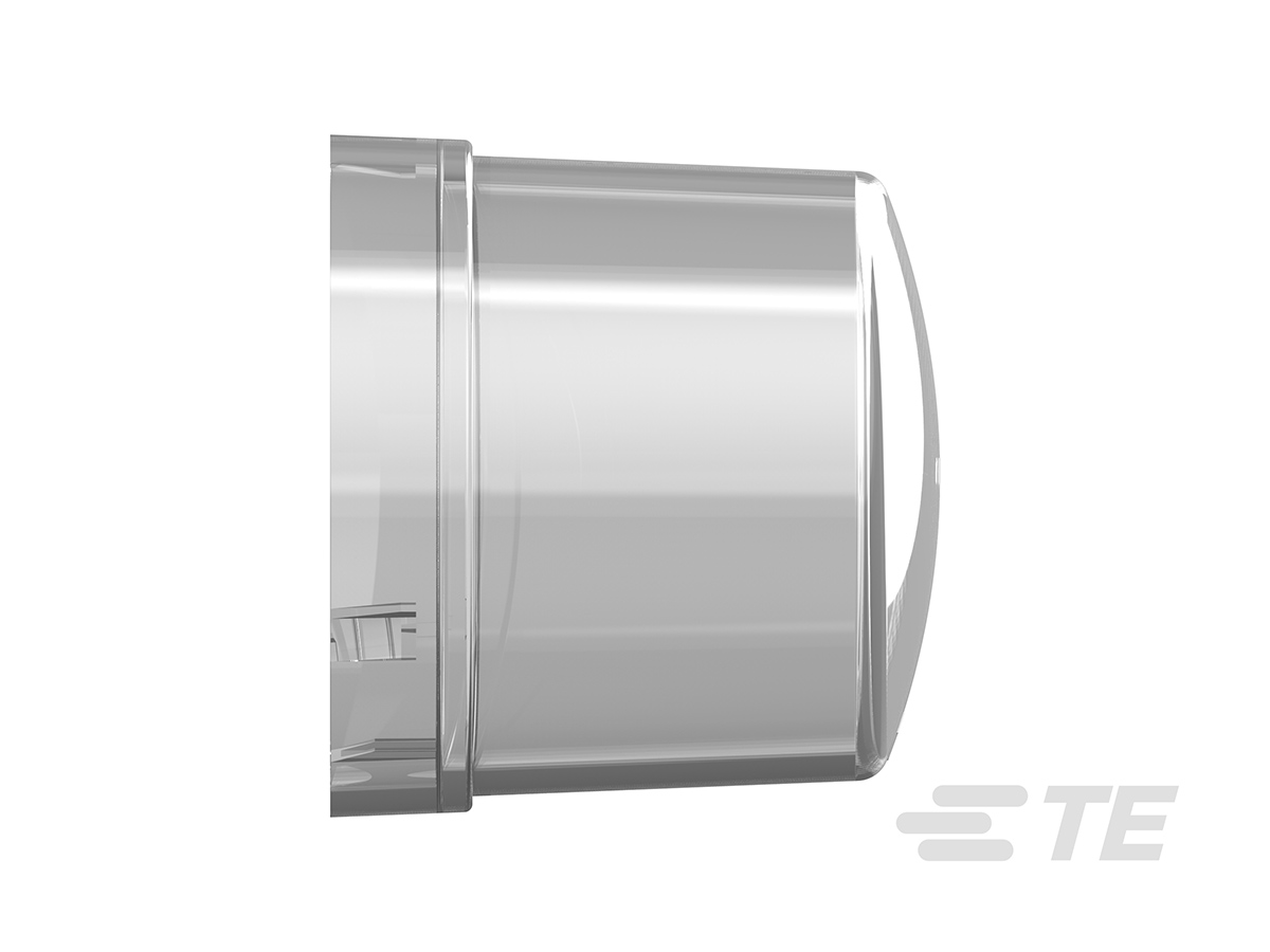 2311664-1 TE Connectivity Lighting Cover for use with LED Outdoor Roadway, Street and Area Lighting Fixtures, 76mm Width, Push-in