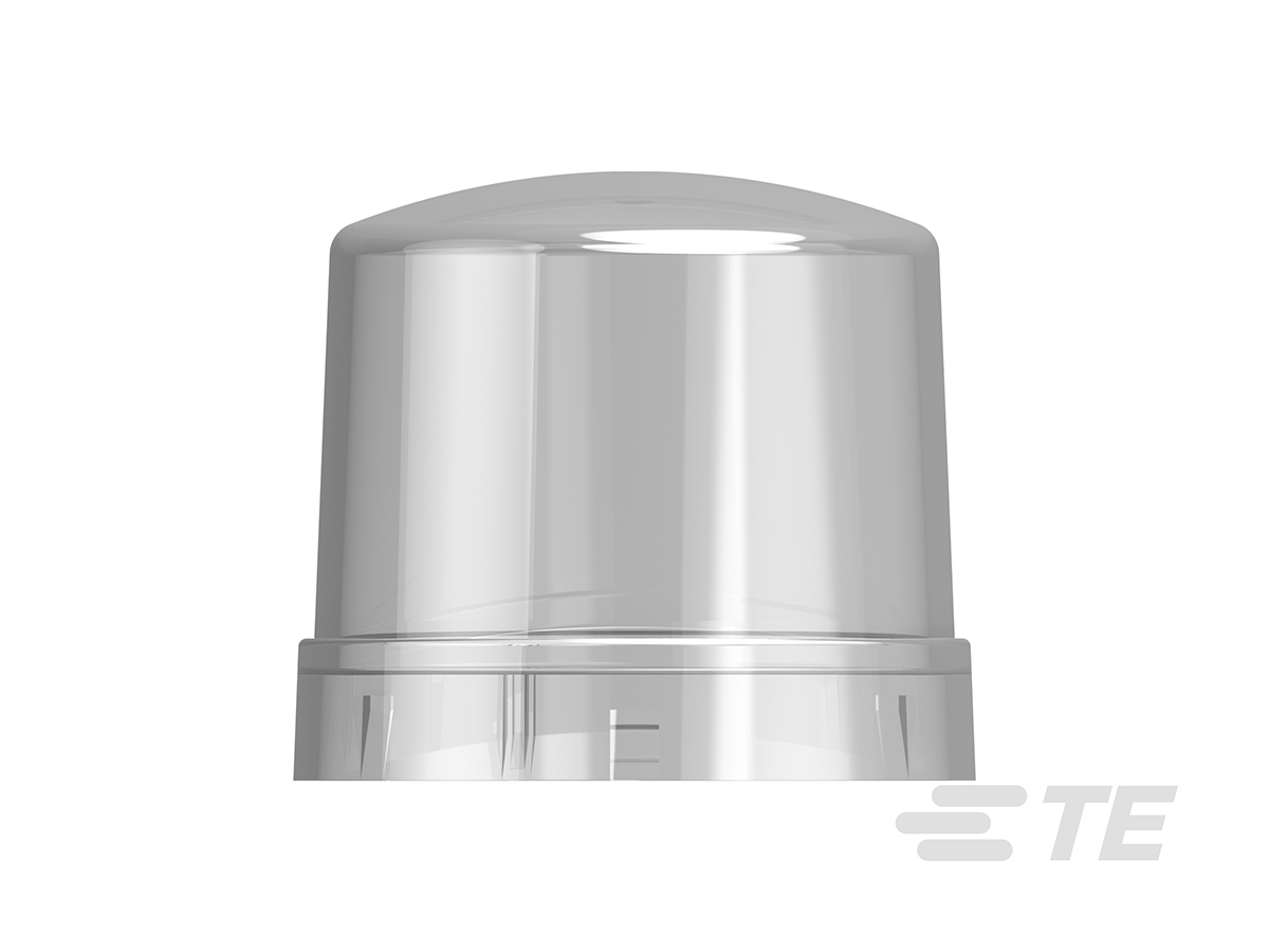 2311664-1 TE Connectivity Lighting Cover for use with LED Outdoor Roadway, Street and Area Lighting Fixtures, 76mm Width, Push-in
