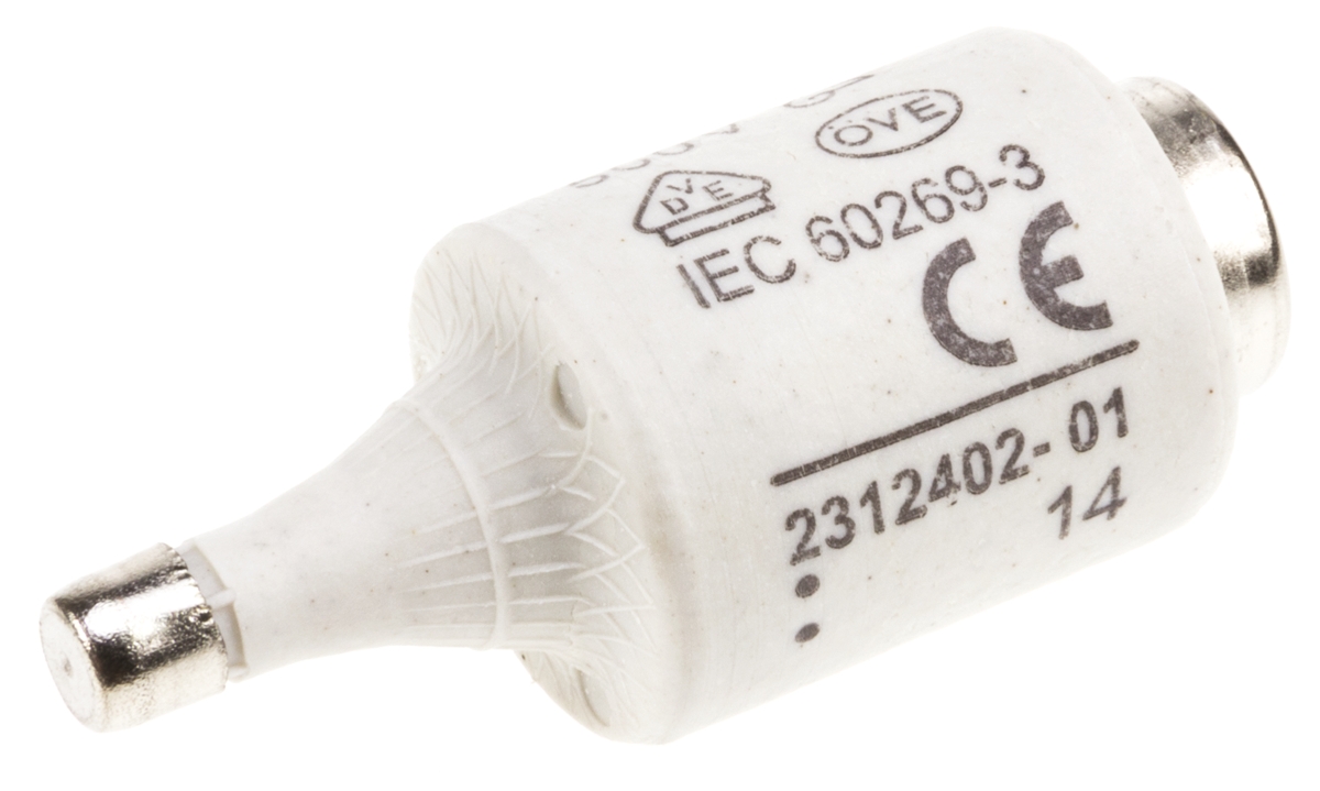 2312402 ETI 4A D2 Diazed Fuse, E27 Thread Size, 500V ac