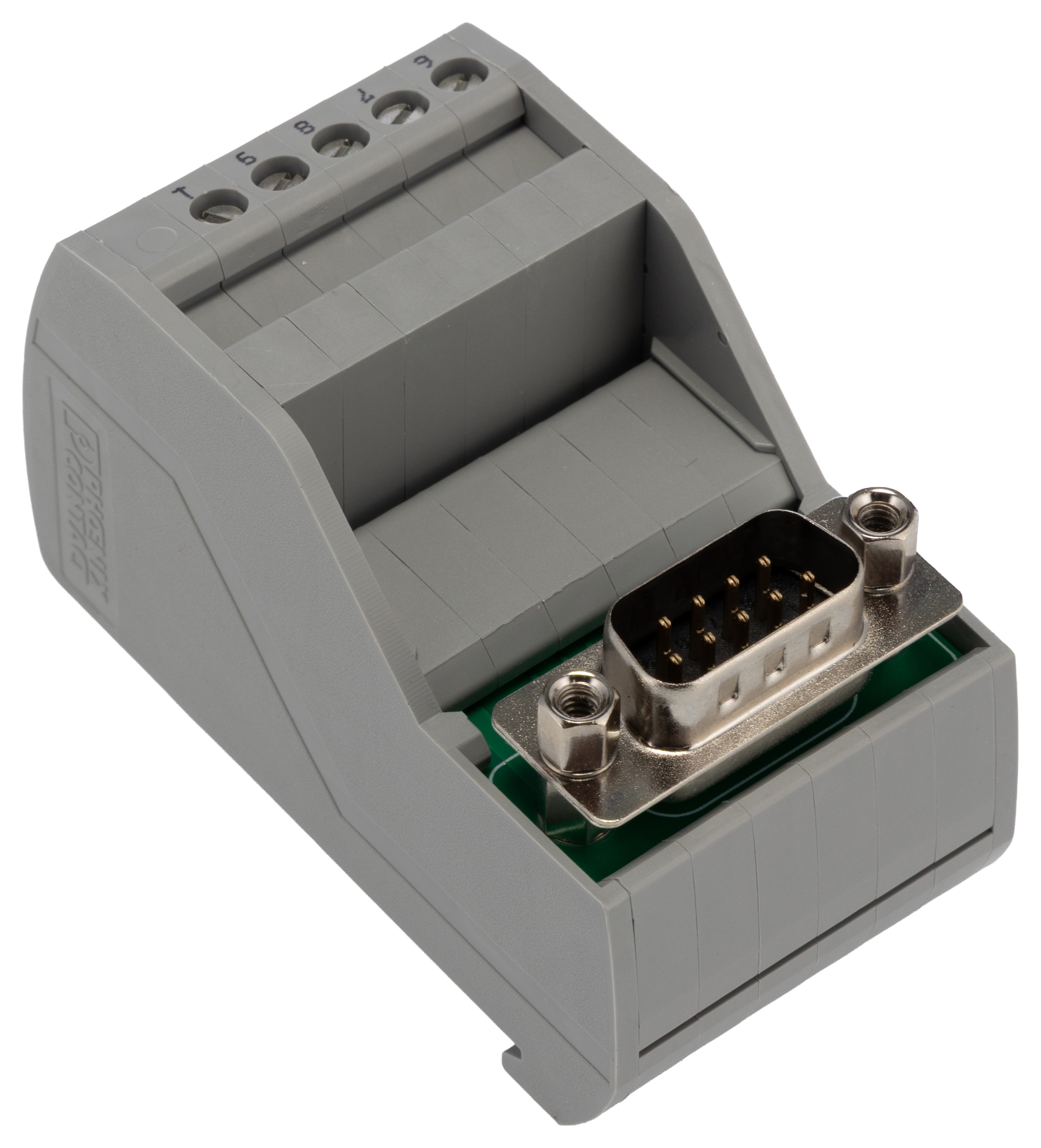 2315117 Phoenix Contact VIP-2/SC/D 9SUB/M Series 9-Contact Male Interface Module, D-Sub Connector, DIN Rail, 2A