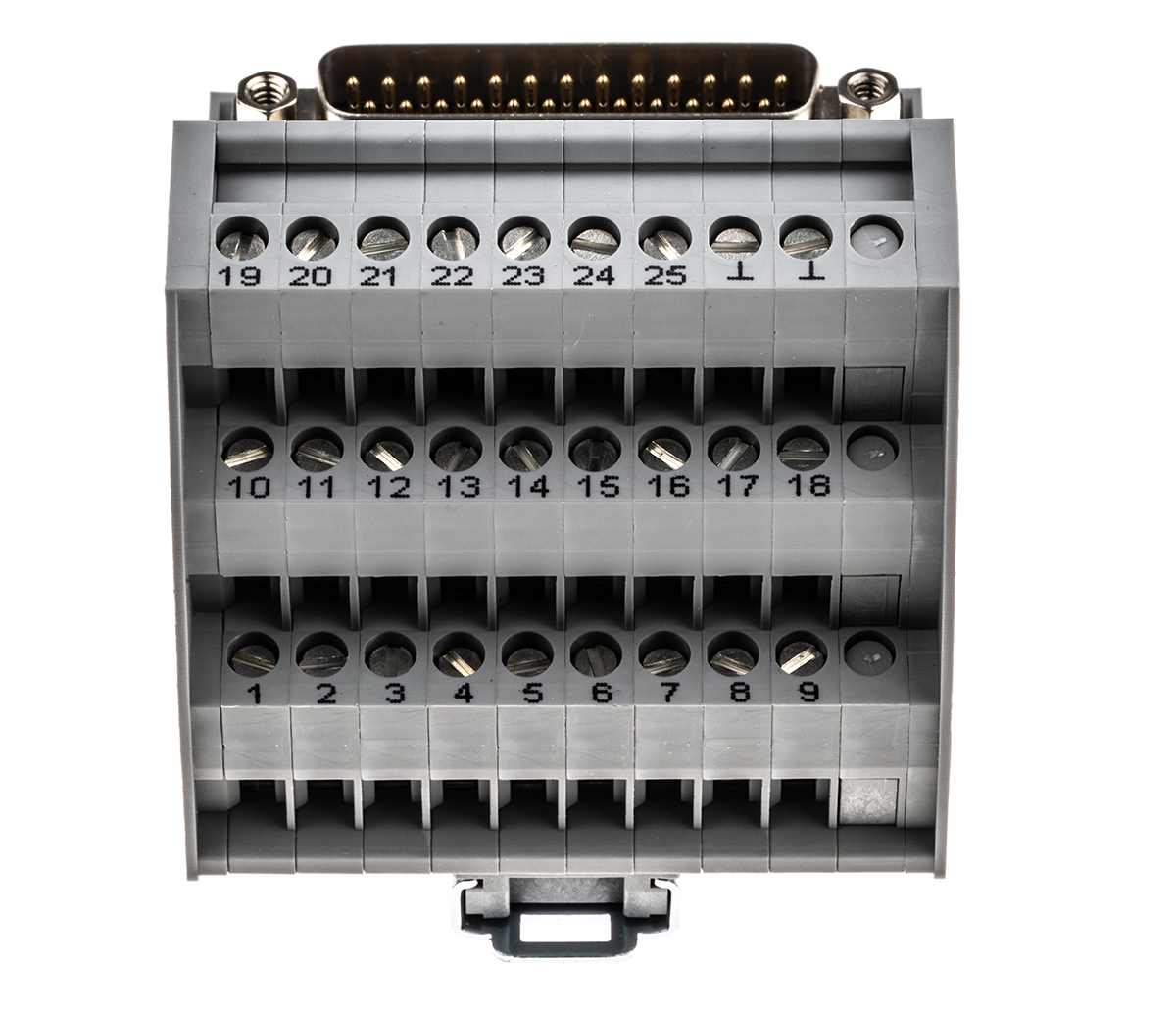 2315133 Phoenix Contact VIP-3/SC/D25SUB/M Series 25-Contact Male Interface Module, D-Sub Connector, DIN Rail, 2A