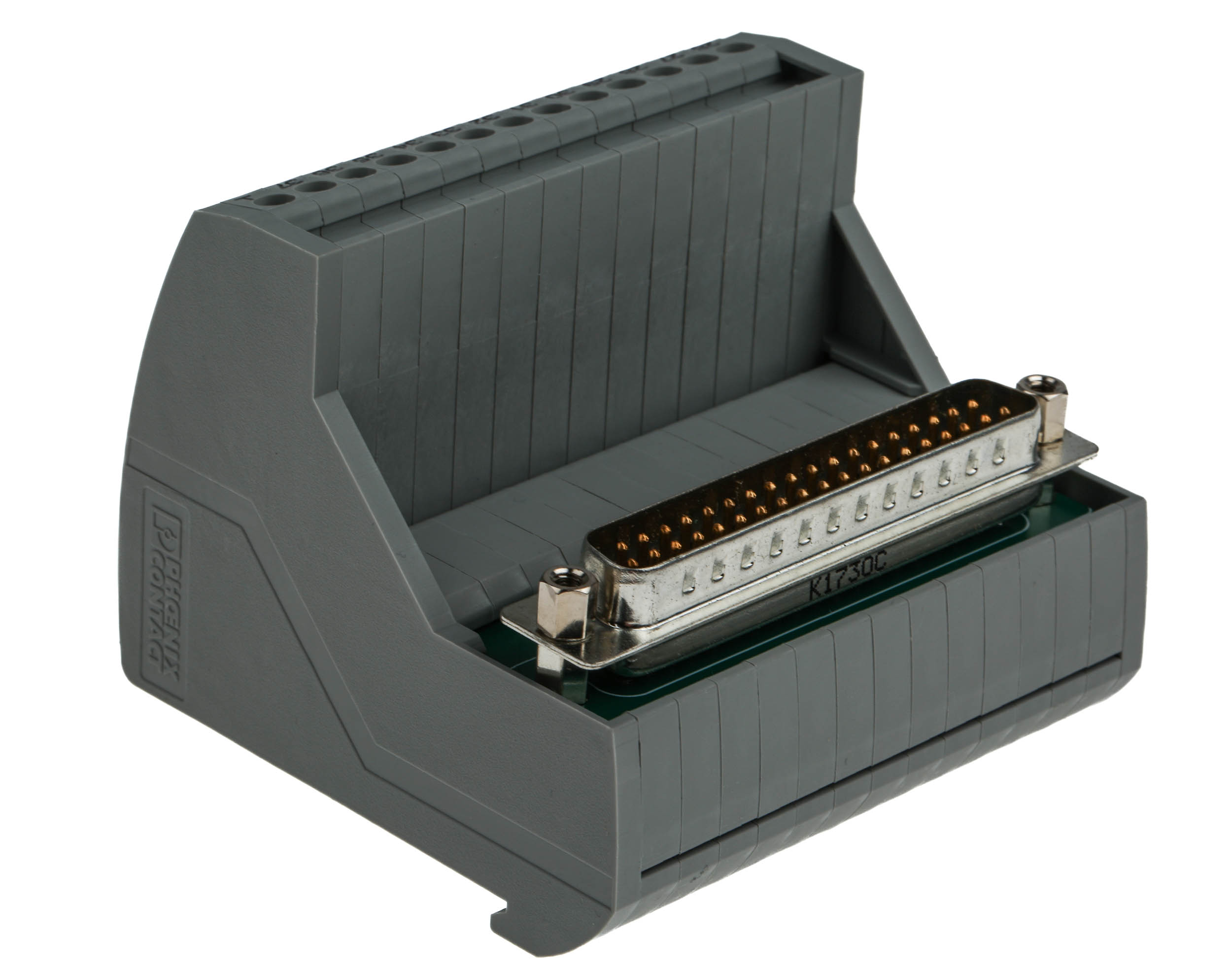 2315146 Phoenix Contact VIP-3 Series 37-Contact Male Interface Module, D-Sub Connector, DIN Rail, 2A