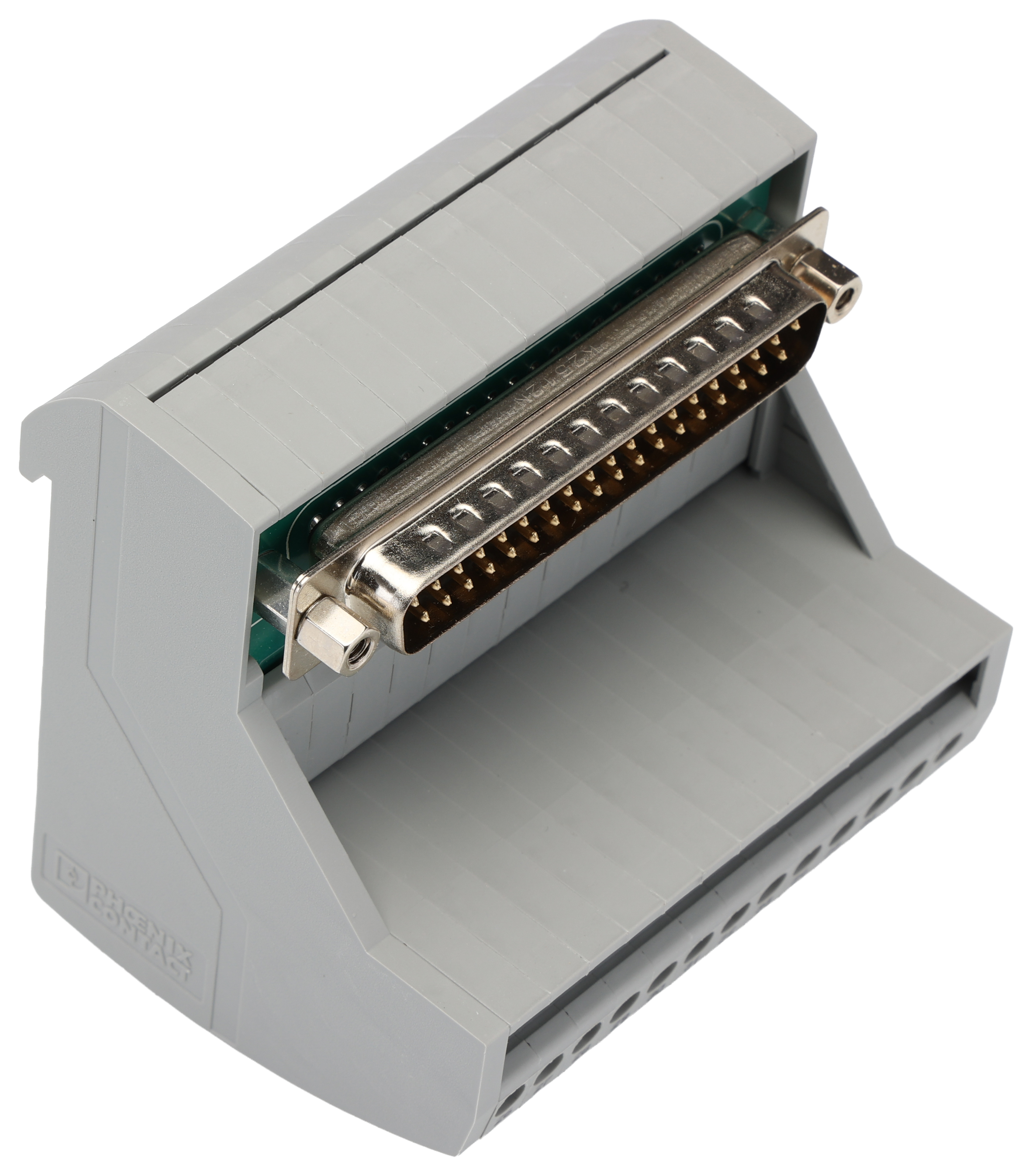 2315146 Phoenix Contact VIP-3 Series 37-Contact Male Interface Module, D-Sub Connector, DIN Rail, 2A