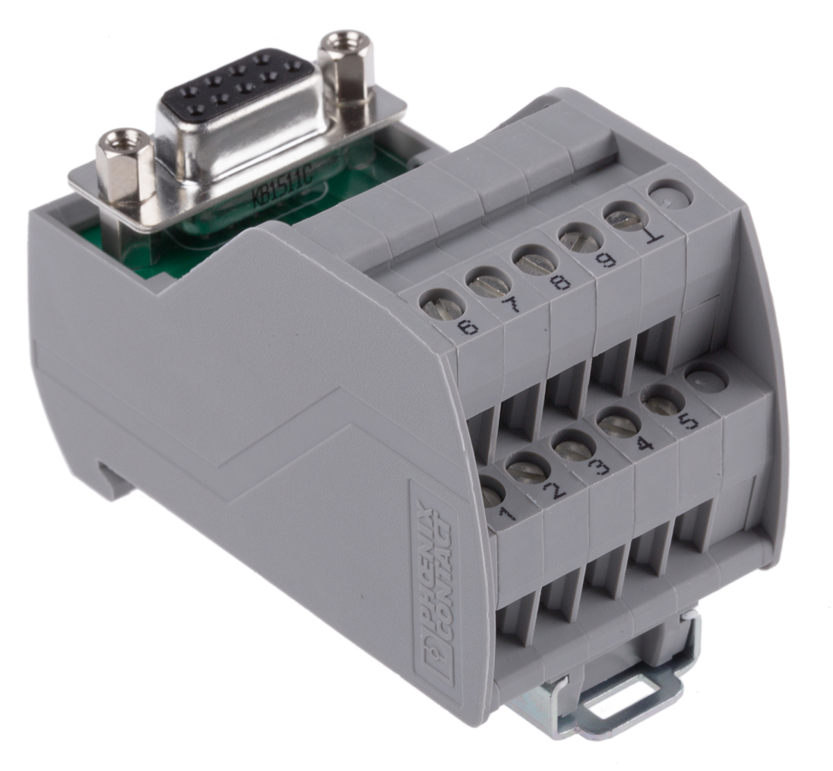 2315162 Phoenix Contact VIP-2 Series 9-Contact Female Interface Module, D-Sub Connector, DIN Rail, 2A