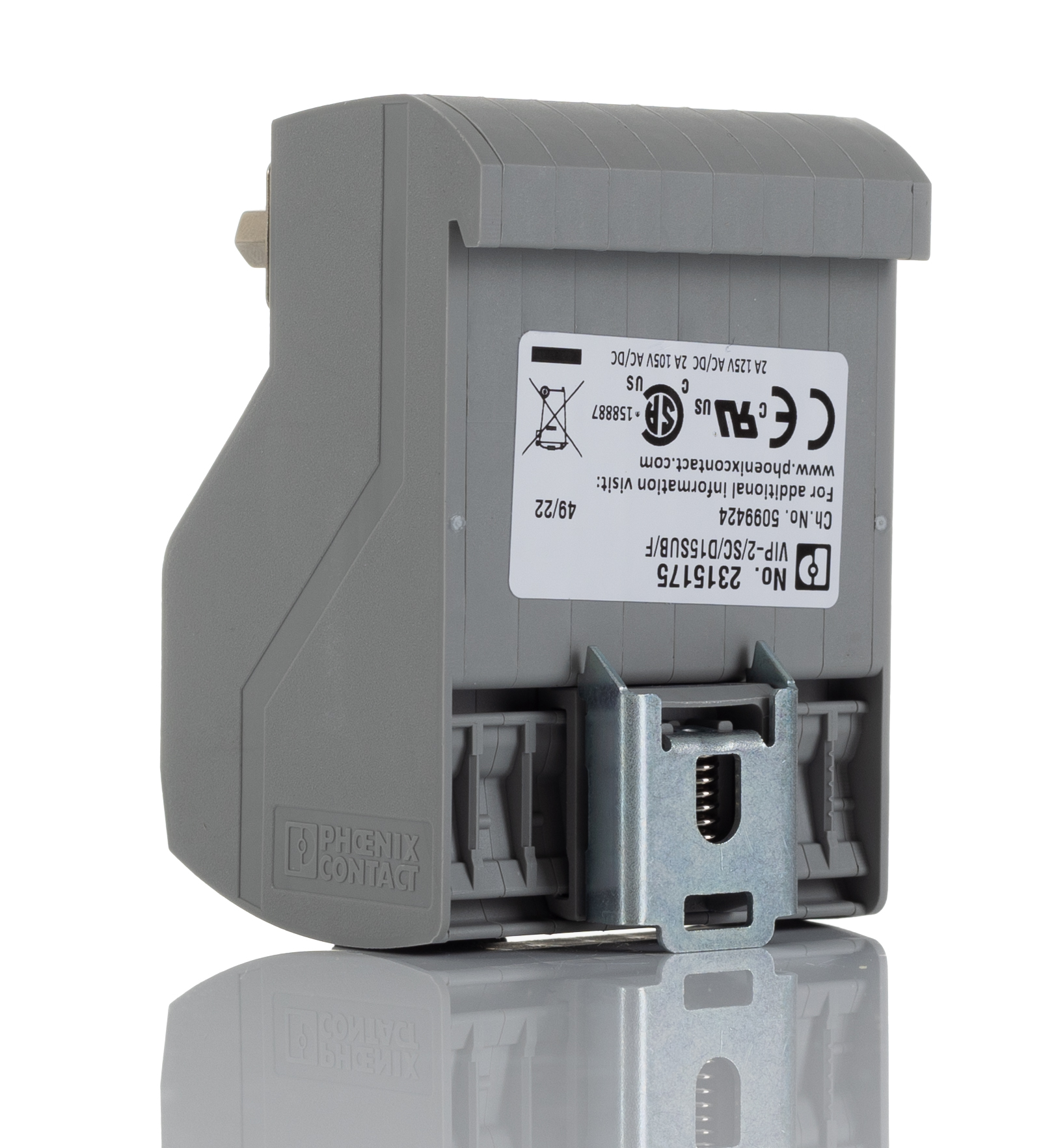 2315175 Phoenix Contact 15-Contact Female Interface Module, D-Sub Connector, DIN Rail, 2A