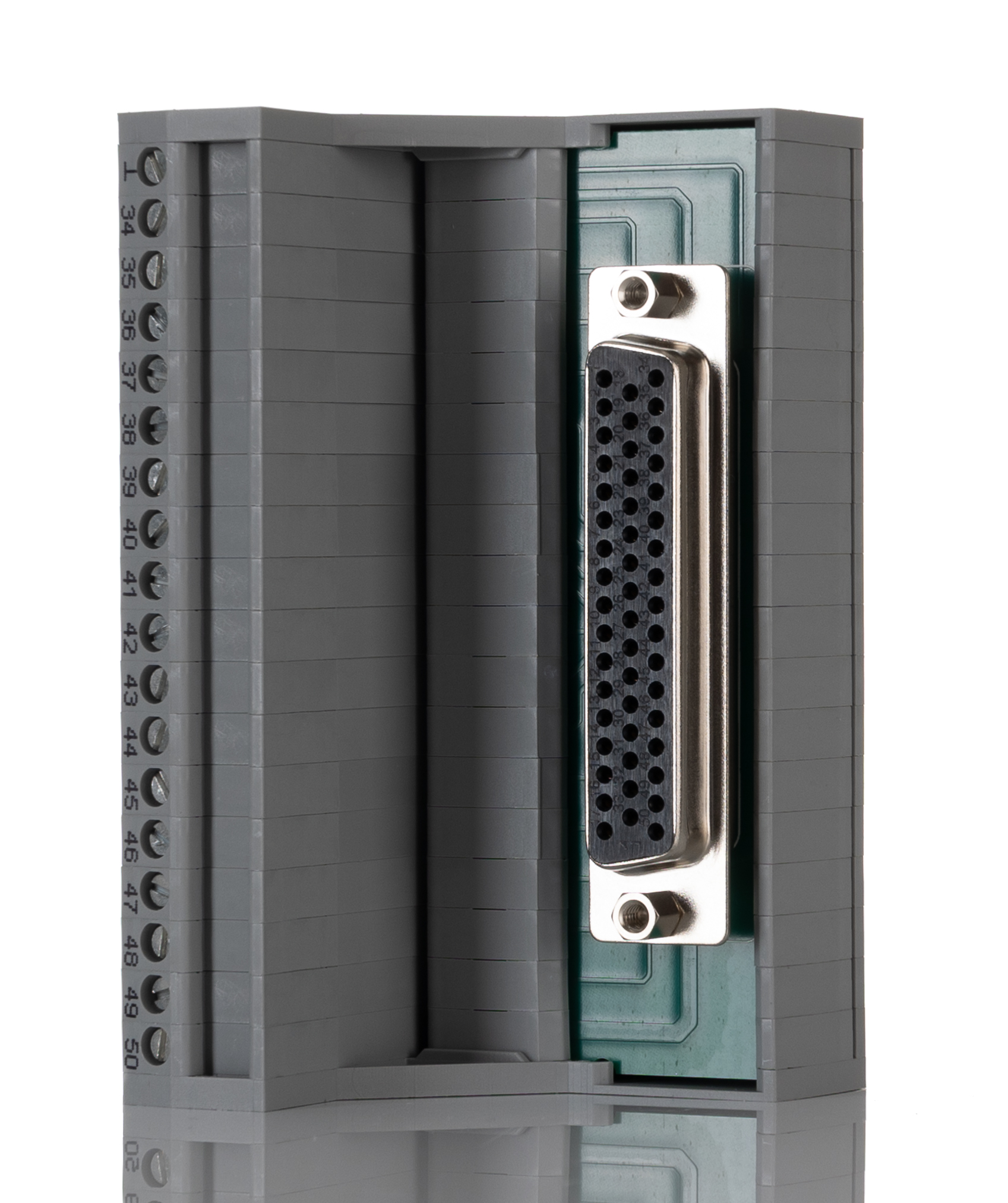 2315201 Phoenix Contact 50-Contact Female Interface Module, D-Sub Connector, DIN Rail, 2A