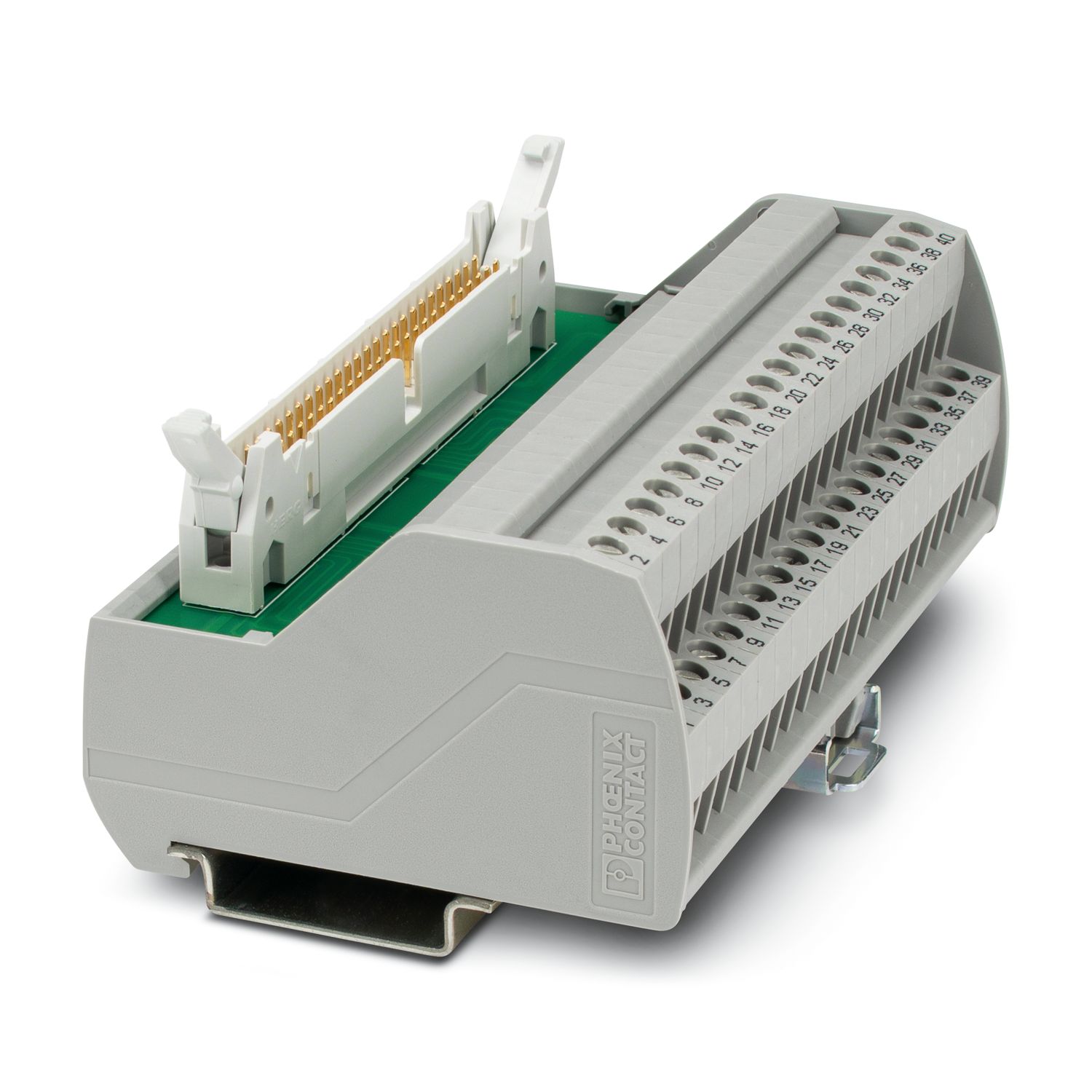 Phoenix Contact VARIOFACE Professional Series 2-Contact Female Interface Module, IDC, FLK Connector, DIN Rail, 1A