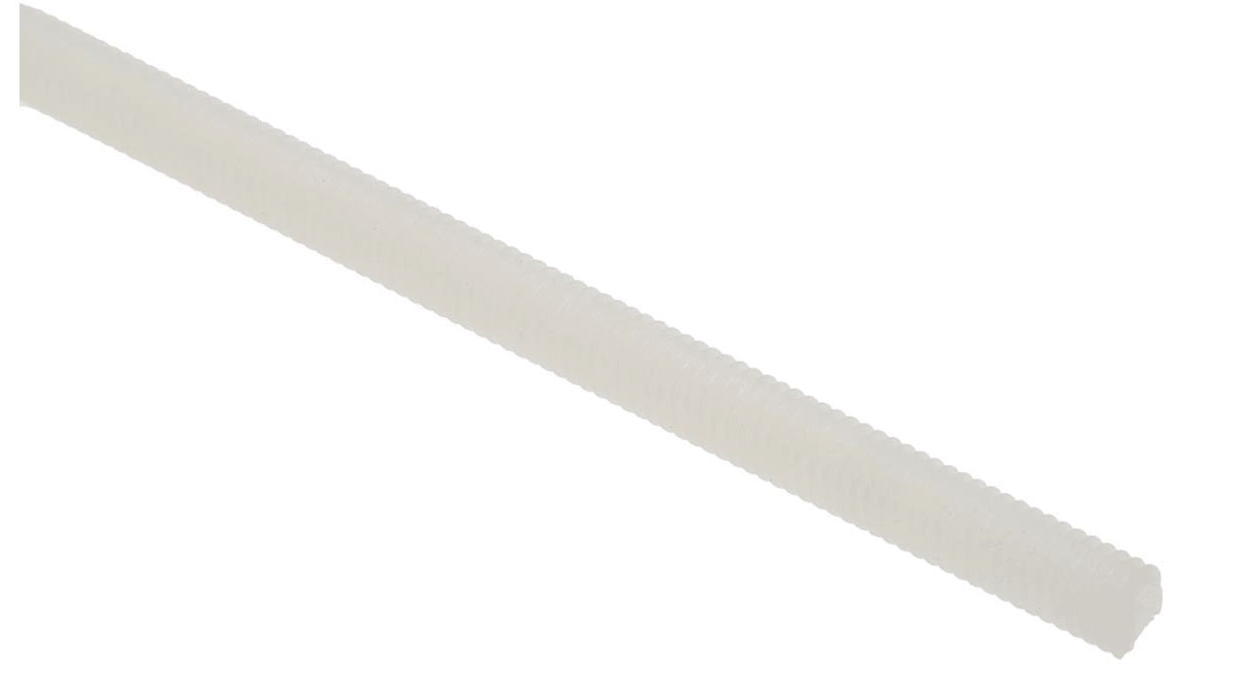 232-6937 RS PRO Plain Nylon Threaded Rod, M4, 1 m