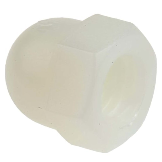 232-7002 RS PRO, Plain Nylon Dome Nut, RoHS, Metric