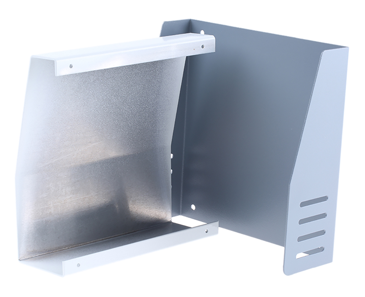 232-730 Hammond 515 Series Grey Aluminium, Steel Desktop Enclosure Sloped Front, 159 mm 58 mm, 155 mm