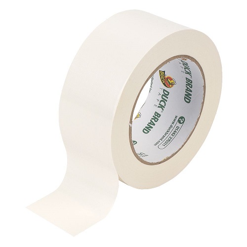232160 DUCK TAPE Duck Tape Duct Tape, 25 m x 50mm, White, Gloss Finish