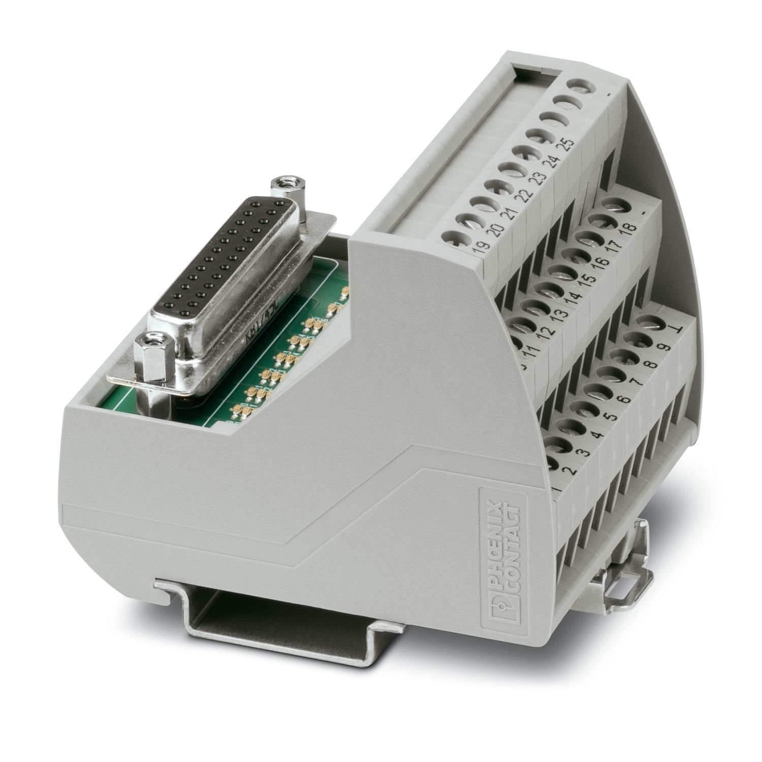 Phoenix Contact VARIOFACE Series Female Interface Module, DIN Rail, 2.5A