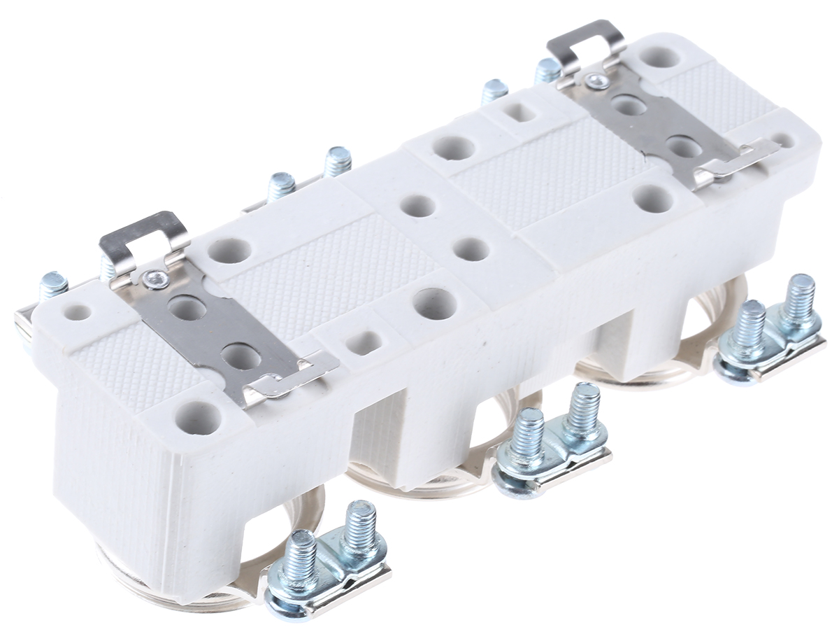 2323016 ETI 63A Bottle Fuse Holder, 3P-Pole for D03, 500V ac