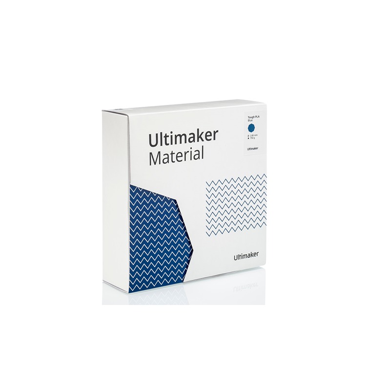 Ultimaker 2.85 mm Blue Tough PLA 3D Printing Material, 750 g