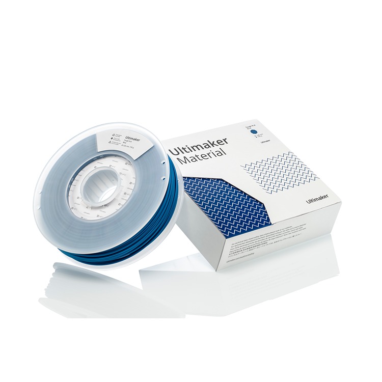 232586 Ultimaker 2.85 mm Blue Tough PLA 3D Printing Material, 750 g