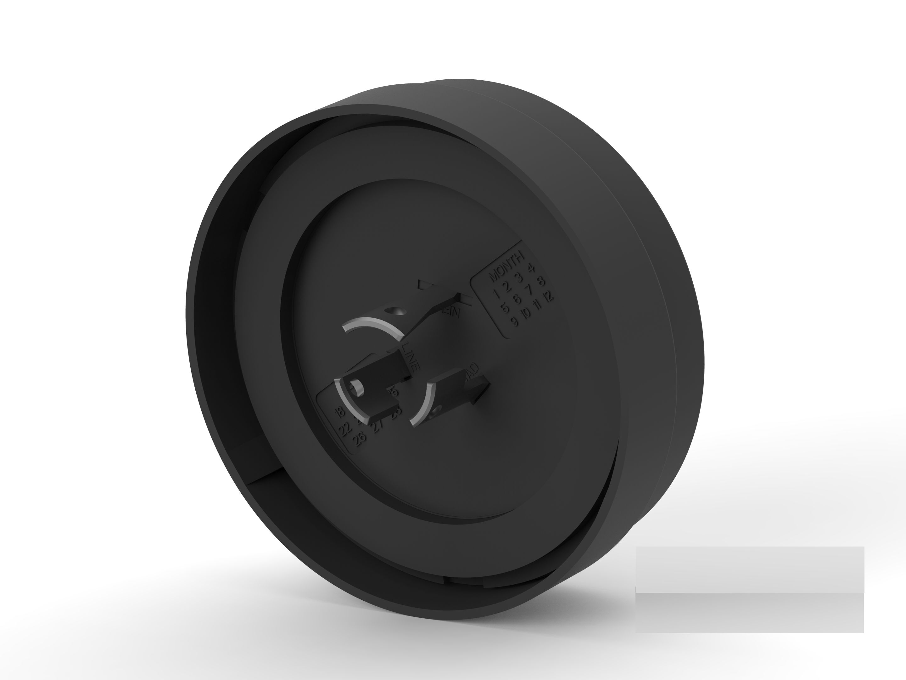TE Connectivity 82.1 mm Diameter LED Holder for use with Street and Area Lighting Fixture