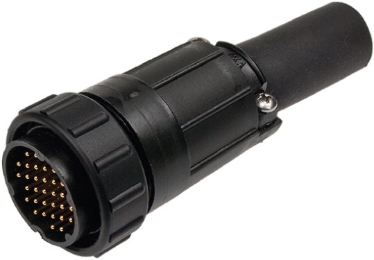 Switchcraft Circular Connector, 31 Contacts, Cable, Standard Connector, Plug, Male, IP67, MEGA-CON-X Series