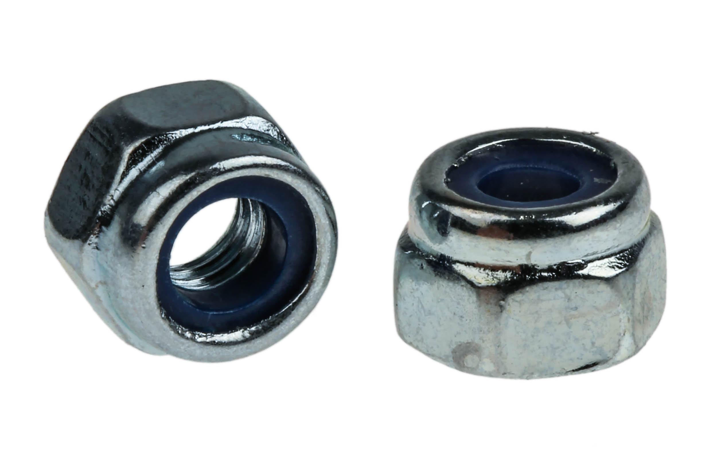 RS PRO, Bright Zinc Steel Locknut, DIN 985