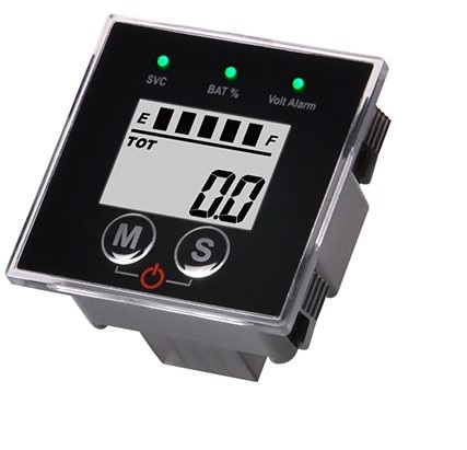 RS PRO Digital Voltmeter DC, LED Display 5-Digits 1 %, 45 mm, 45 mm