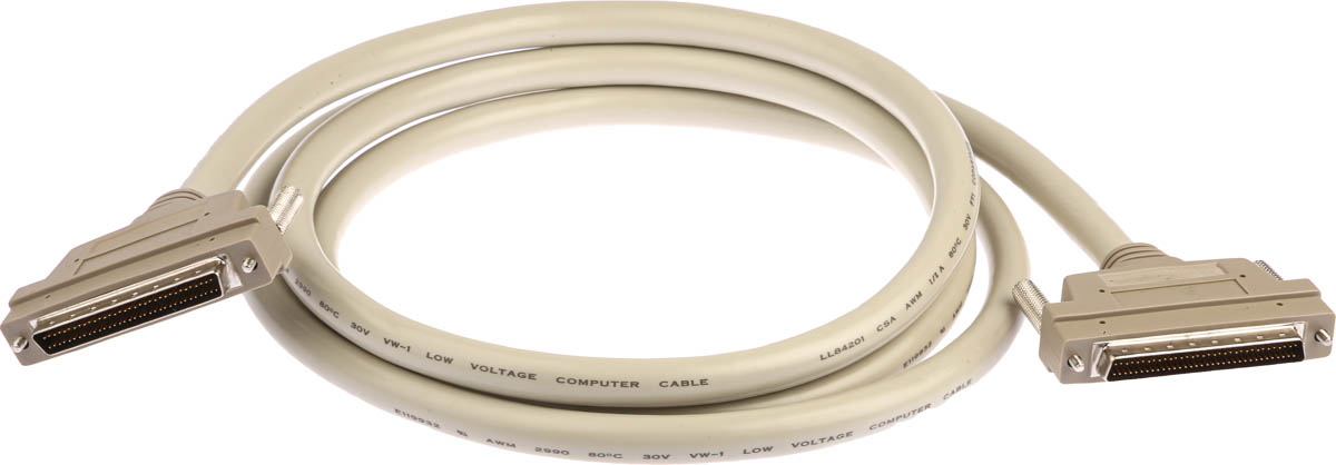 233-8830 RS PRO SCSI III Male to SCSI SCSI Cable 2 m