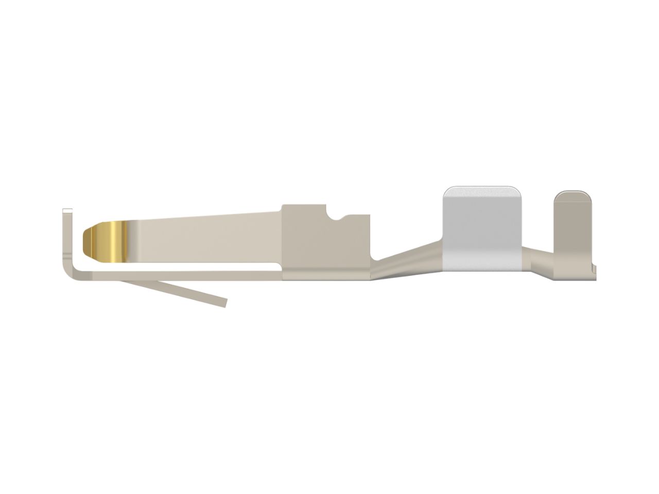 234063-e ERNI Male Crimp Contact, 0 AWG Min, 20 AWG Max
